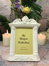 Guardian Angel Figurine Cherub Photo Frame Statue Ornament Sculpture Statue Gift