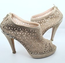 Scarpe RICHMOND, sandali open toe misura 36,5 in pelle scamosciata traforata