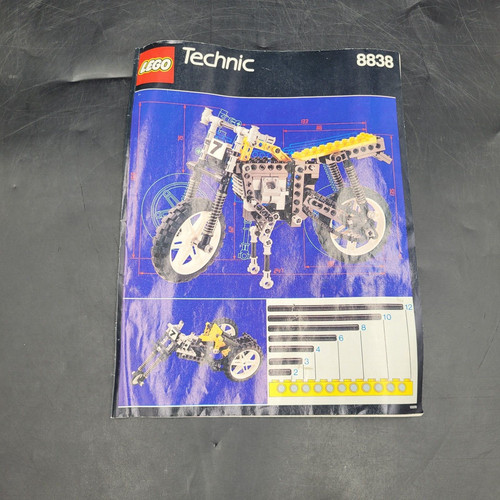 Lego technic 8838 libretto - lego,