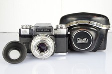 Zeiss Ikon Contaflex Zeiss Tessar 50mm f:2,8+Filtro+Paraluce+Borsa Germany 1960s