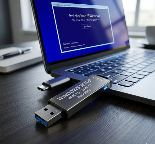 Chiavetta usb bootable - 🛠️,