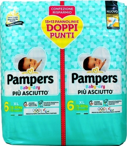 Pampers baby dry - pampers, 15-30