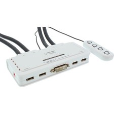 InLine KVM Switch, 4 porte
