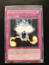 CARTA YU-GI-OH- INFINITA' DEL CHAOS - EXVC-IT065 - NUOVA - RARA - ITA - TRAPPOLA