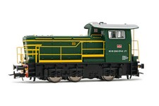 Rivarossi HR2794 FS, Locomotiva diesel serie D 245 verde, epoca VI HS