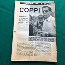 I CAMPIONI DEL GIORNO COPPI