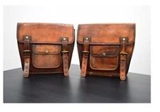 Pelle Vintage Bicicletta Borsa