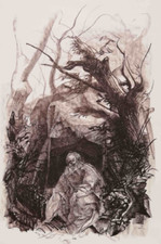 PIETRO ANNIGONI: Rara Litografia di cm. 70x50 Firmata, Numerata. STUPENDA!!!