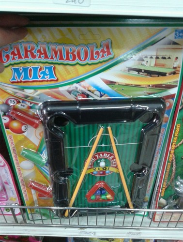 Set mini biliardo - , carambola