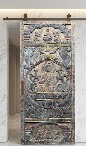 Pannello porta fienile legno