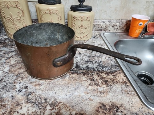 Casseruola pesante vintage