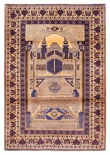 Tappeto orientale annodato a