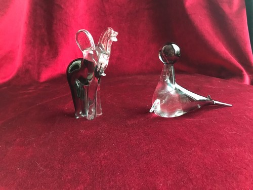 Coppia sculture vetro - coppia,