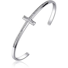 Sagapò bracciale croce rigido - sagapò,