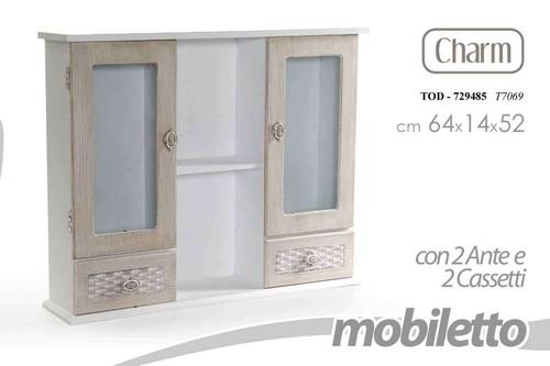 Vetrina credenza legno - vetrina,