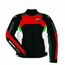 DUCATI Hommes Veste en Cuir de