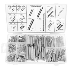 Molle Compressione Kit, 200 Pezzi Molle Acciaio Zincato Di Tensione E Compressio