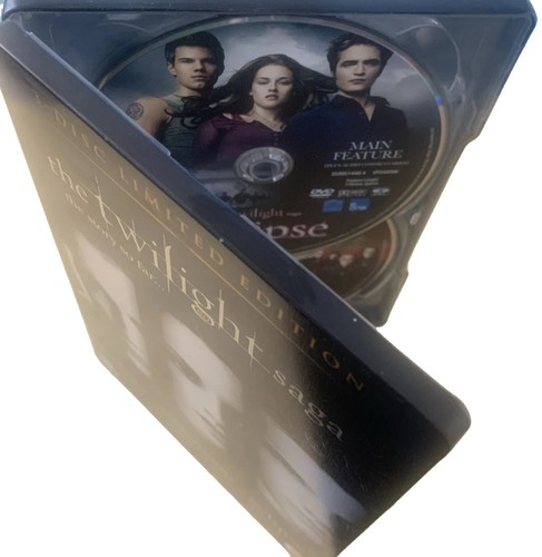 Twilight saga steelbook - 3, dvd