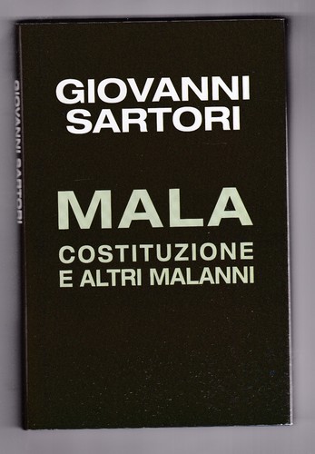Libro mala costituzione - costituzione, e