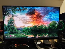 Monitor MSI Esports Optix MAG274QRF-QD 27" , con 1 Pixel  rosso