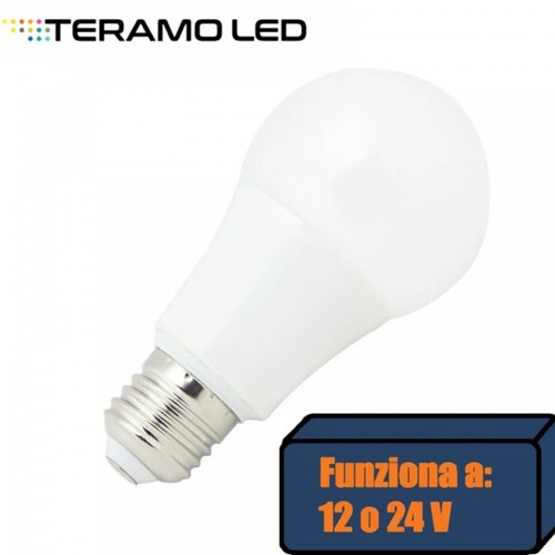 Lampadina led 12v 24v e27 - 12v,