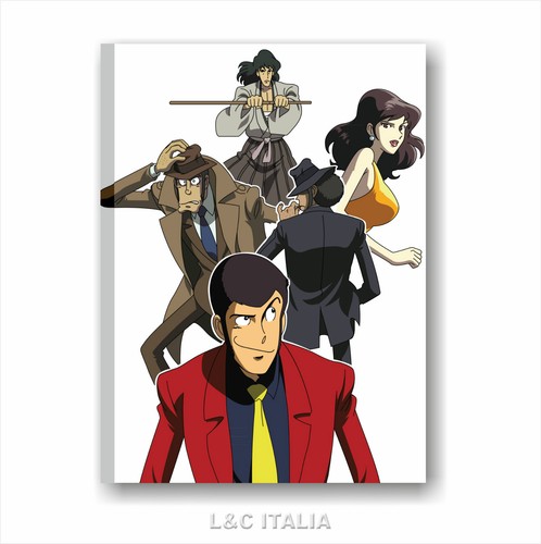 Lupin quadro 50x70 stampa - lupin, 1