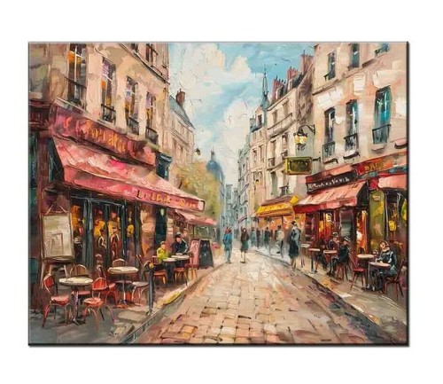 Una vecchia strada - , parigi