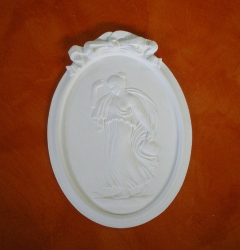 Bassorilievo gesso bianco - in,