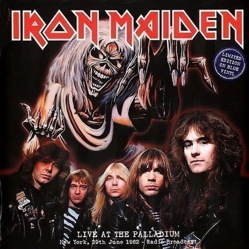 Vinile iron maiden live at - iron,