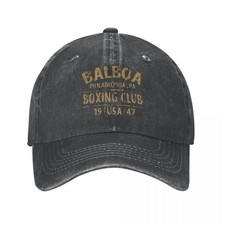 Balboa Boxing Club Guanti da Baseball Vintage 1947 - Cappelli Y2K Hip Hop, Uomo