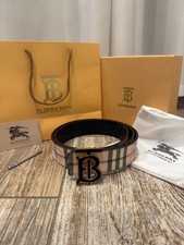 cintura burberry uomo