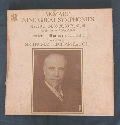 Mozart nine great symphonies - mozart,