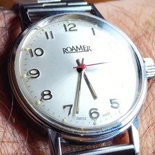 📣 ROAMER Orologio + Bracciale logato – Swiss Made – Condizioni ottime