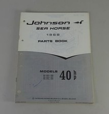 Catalogo Parti OMC Johnson Fuoribordo 40 CV Modelli Anno '68