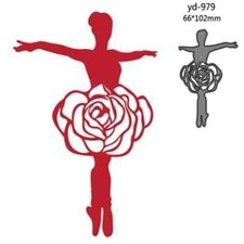 Abito fiori rosa ballerina