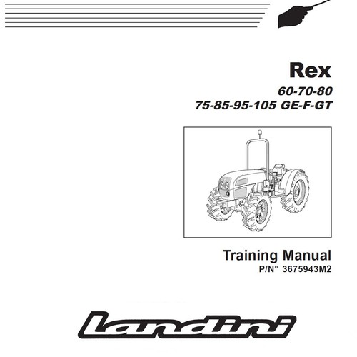 Landini rex 85 95 - landini, 70