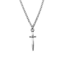 Collana spada argento catena - spada,