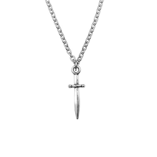 Collana spada argento catena - spada,