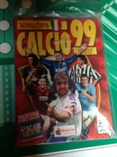 ALBUM FIGURINE CALCIATORI MERLIN CALCIO 99 QUASI COMPLETO 586 SU 608 FIG OTTIMO
