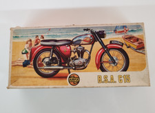 GIOCO KIT MONTAGGIO MOTO AIRFIX BSA C15 VINTAGE ANNI"70
