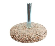 Base per Ombrellone in Cemento Tubo 50 mm.  35 Kg