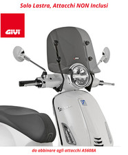 GIVI solo Cupolino Fumè no