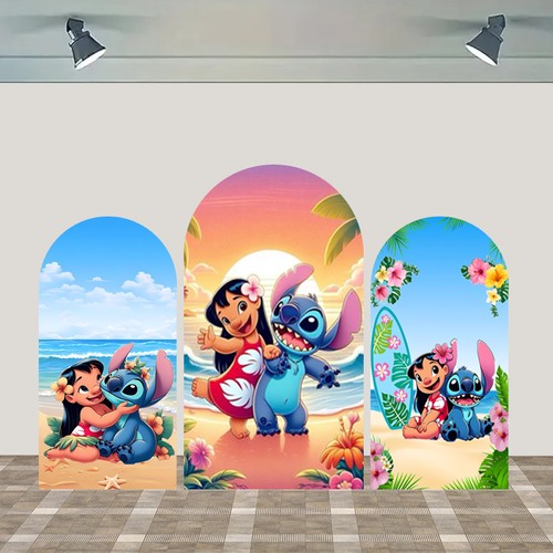 Coprifondo arco lilo stitch - e,