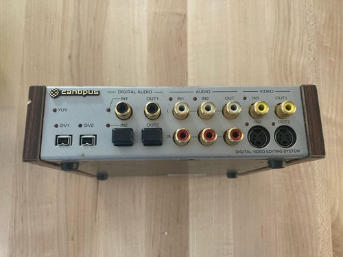 Canopus sistema editing - sistema,