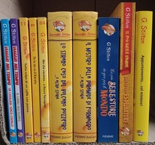 10 libri Geronimo Stilton lotto come nuovi