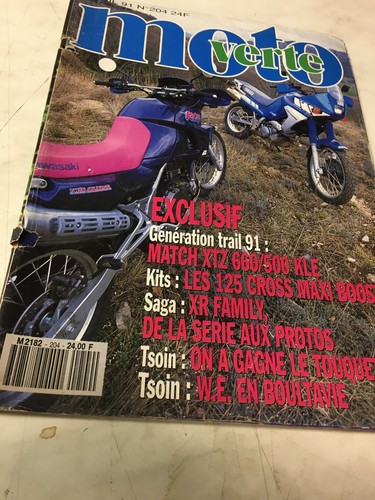 Moto verte 204 1991 match - 204, xtz