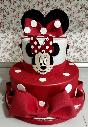 Torta scenografica minnie - scenografica,