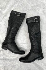BOTTES DIOR CANNAGE NOIR