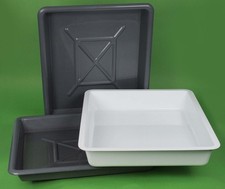 3 vassoi da laboratorio per foto 50 x 60 cm vassoi di sviluppo vassoi 19735