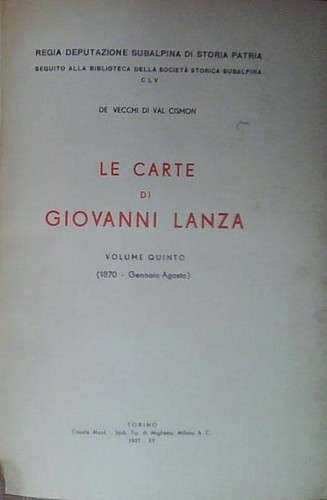 Carti giovanni lanza - di,